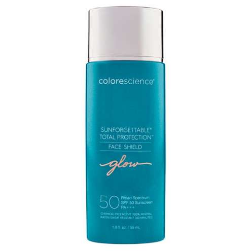 COLORESCIENCE Sunforgettable® Total Protection™ Face Shield Glow SPF 50 Солнцезащитный крем для лица , 55 мл